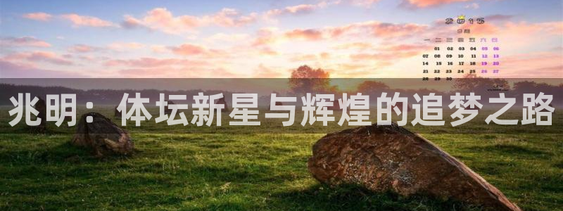 yy易游官方正版app娱乐代理怎么样：兆明：体坛新星