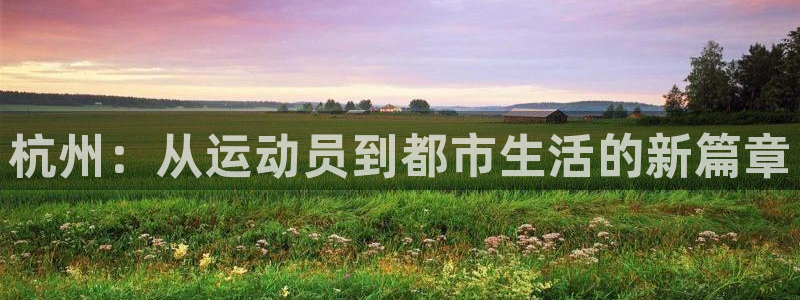 yy易游官网下载招商电话号码查询：杭州：从运动员到都