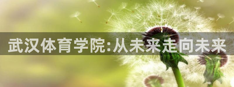 yy易游官网下载平台是正规平台吗知乎：武汉体育学院:从未来走